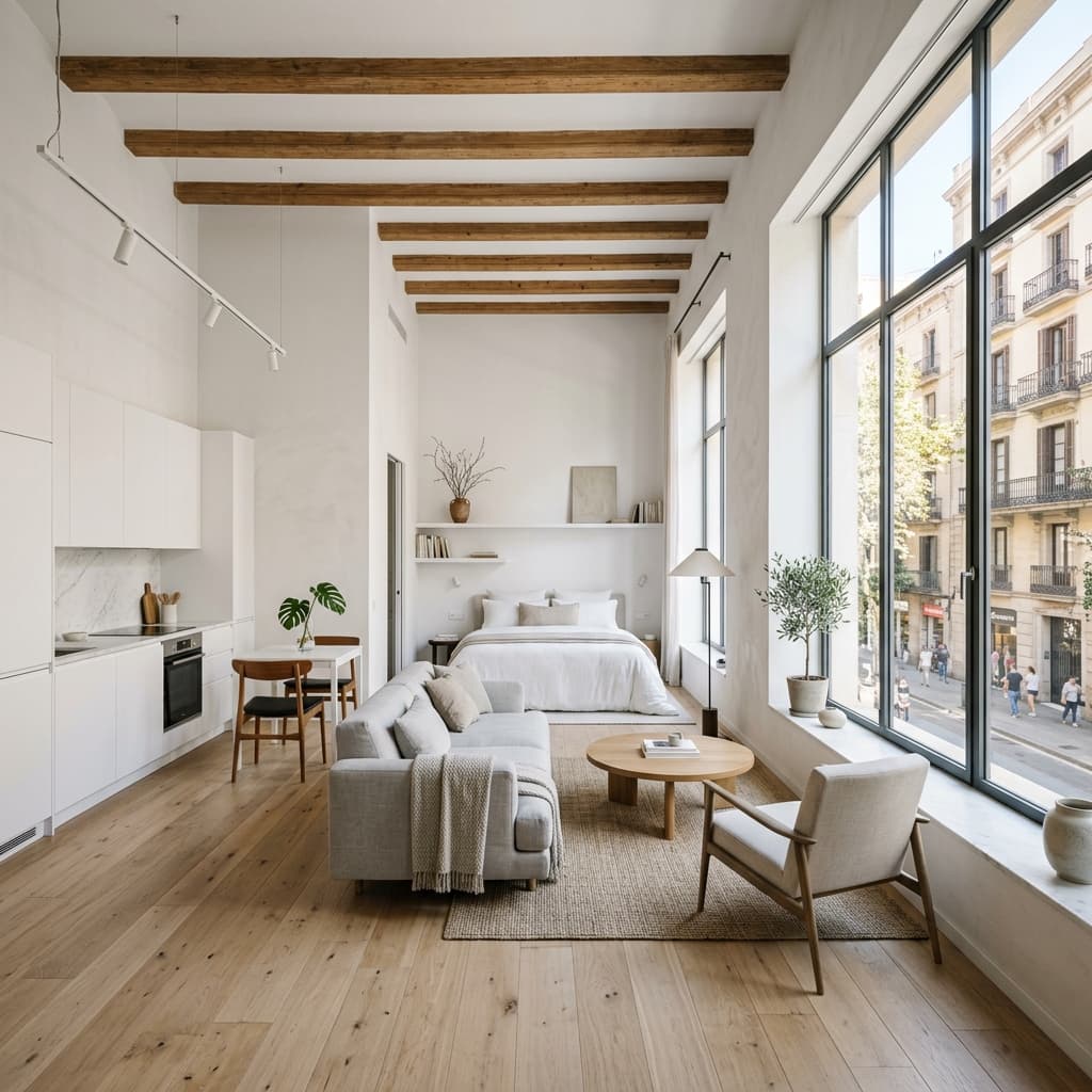 Modern Downtown Studio